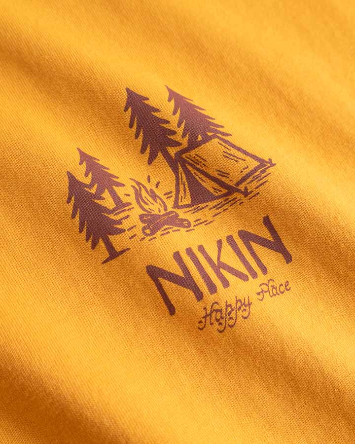 NIKIN TreeShirt Happy Place Relaxed T-Shirt Sundial Bio