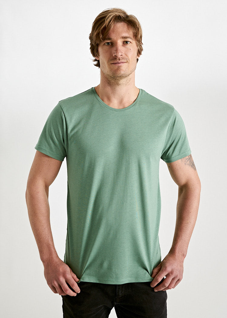 Wijld Woodshirt Alex T-Shirt Herren Comfrey Green