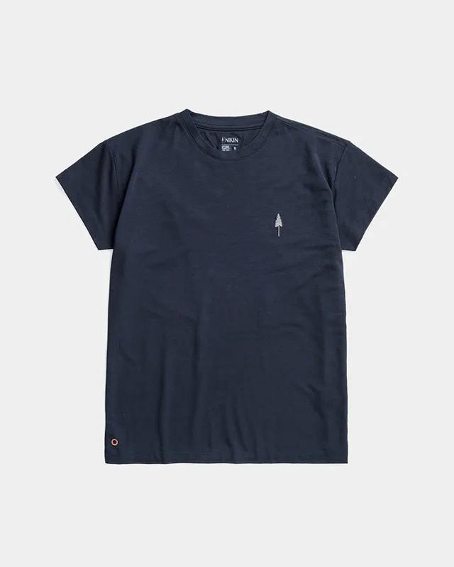 NIKIN TreeShirt Circular Women T-Shirt Dark Navy recycelbar
