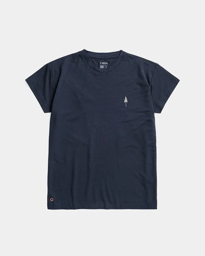 NIKIN TreeShirt Circular Women T-Shirt Dark Navy recycelbar