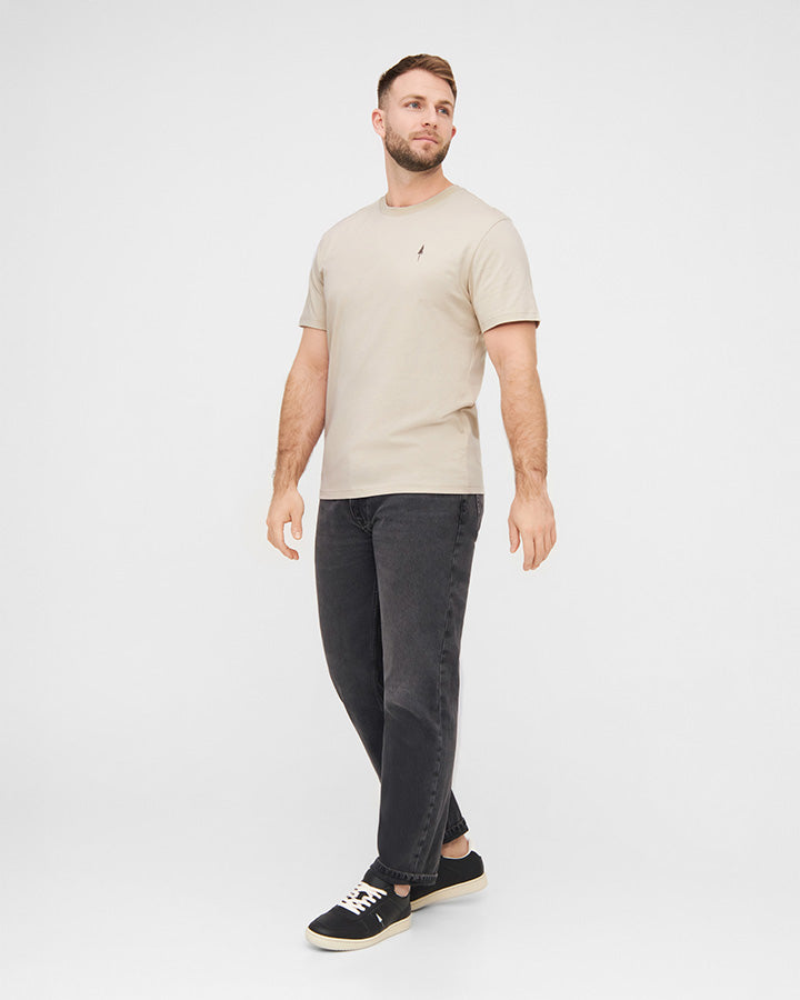 NIKIN TreeShirt T-Shirt Pumice Beige Bio-Baumwolle