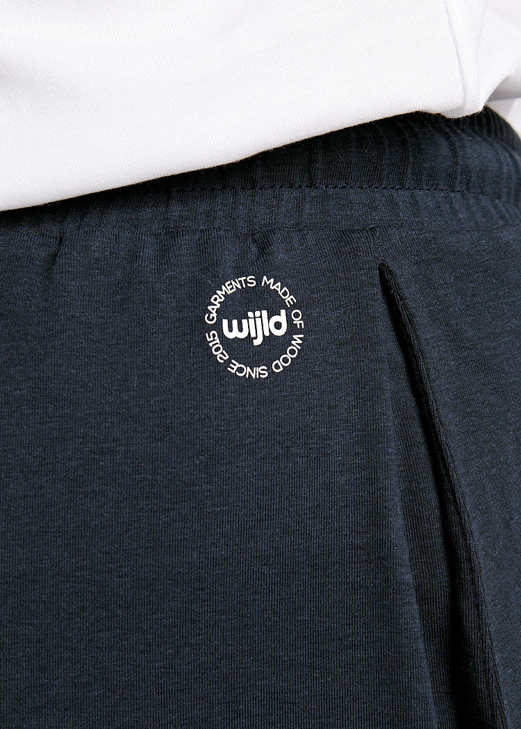 Wijld Jersey Shorts Damen Shorts Carbon Lyocell