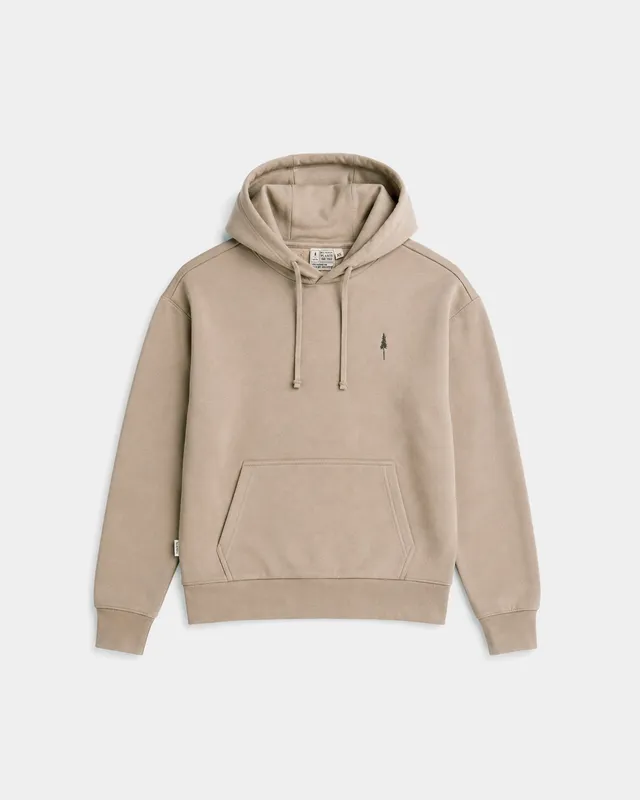 NIKIN TreeHoodie Hoodie Light Taupe Bio-Baumwolle