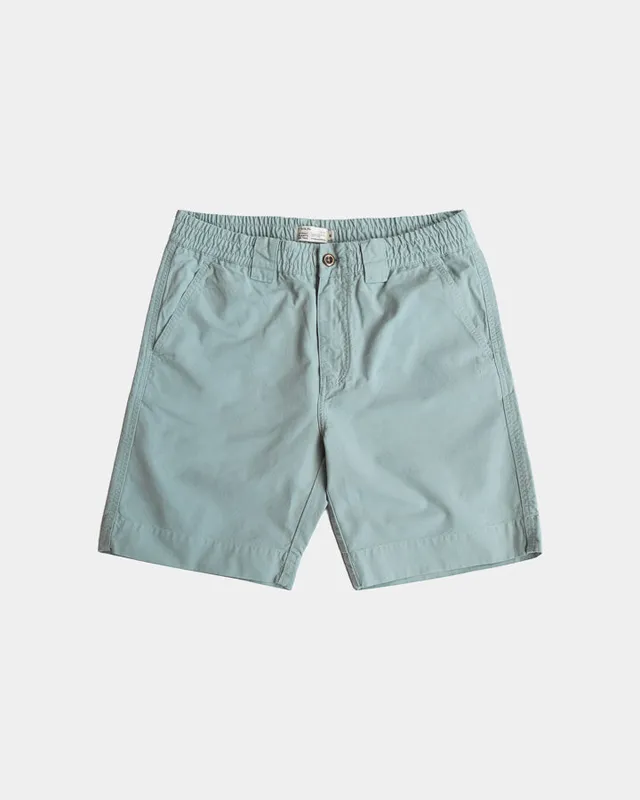 NIKIN TreeShorts Ripstop Shorts Dusty Teal Bio-Baumwolle