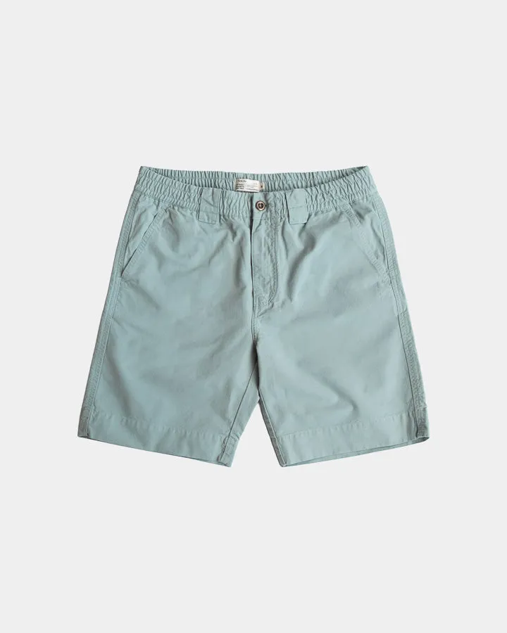 NIKIN TreeShorts Ripstop Shorts Dusty Teal Bio-Baumwolle
