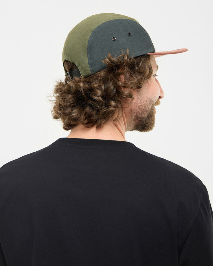 NIKIN TreeCap 5 Panel Colorblock Cap Multicolor Bio-Baumwolle