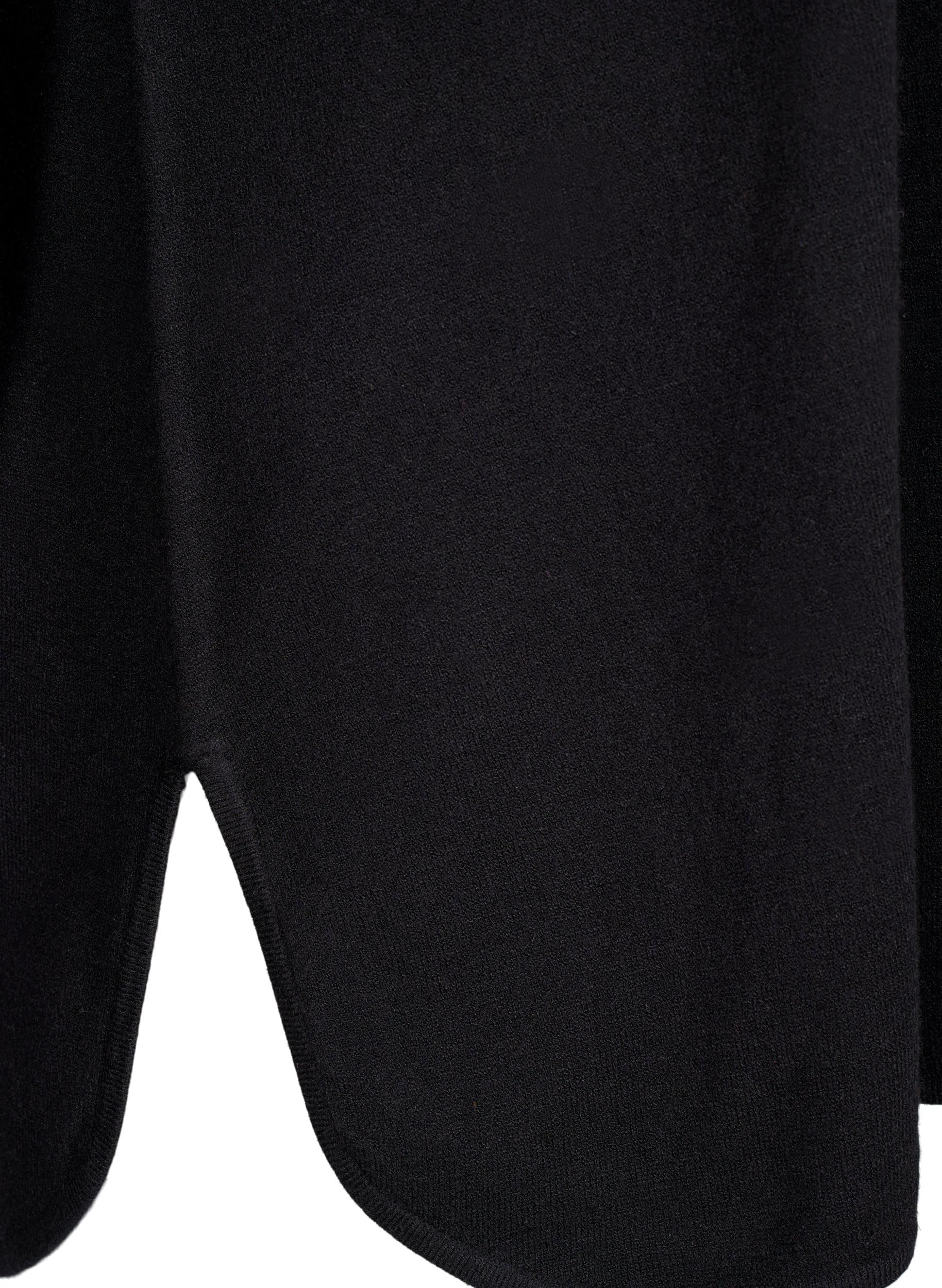 Zizzi Strickbluse Rundhals Pullover Große Größen Ecovero