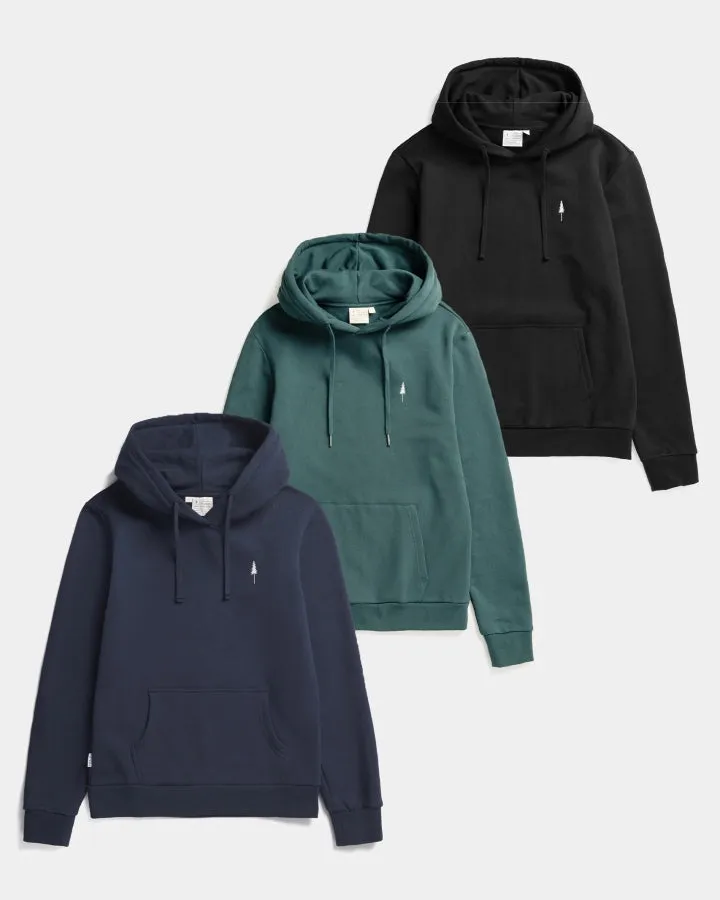 NIKIN TreeHoodie 3-Pack Kapuzenpullover 3er Pack Alltag
