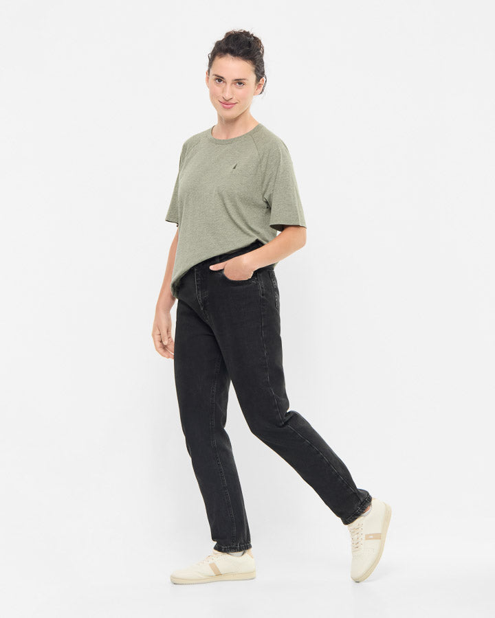NIKIN TreeShirt Raglan Relaxed T-Shirt Cool Matcha Mel Kaffee