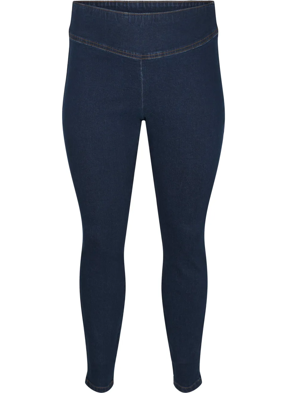 Zizzi Jeans Jeggings Baumwolle 42W/30L Dark Blue