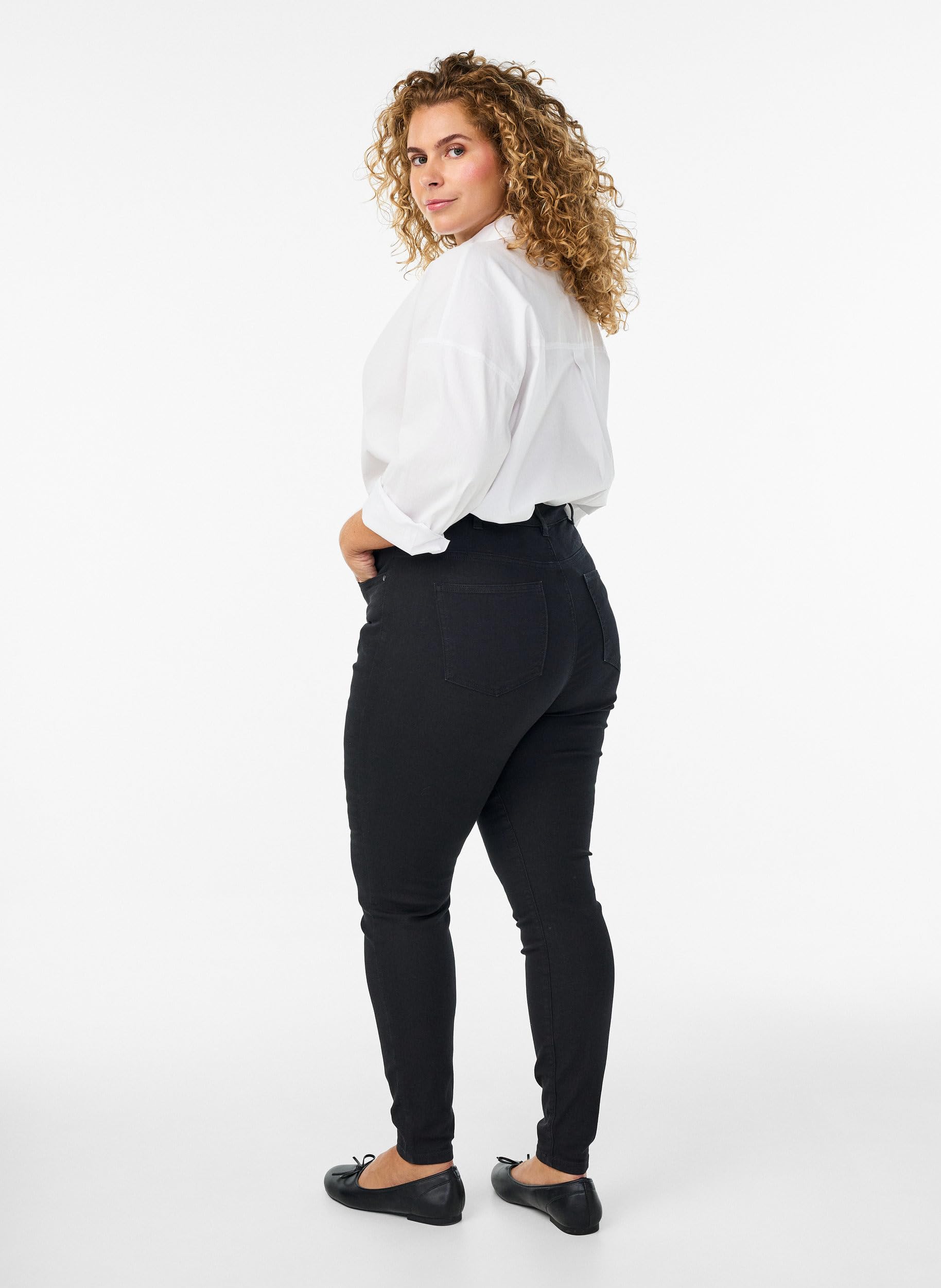 Zizzi Amy Skinny Jeans Damen High Waist Super Slim