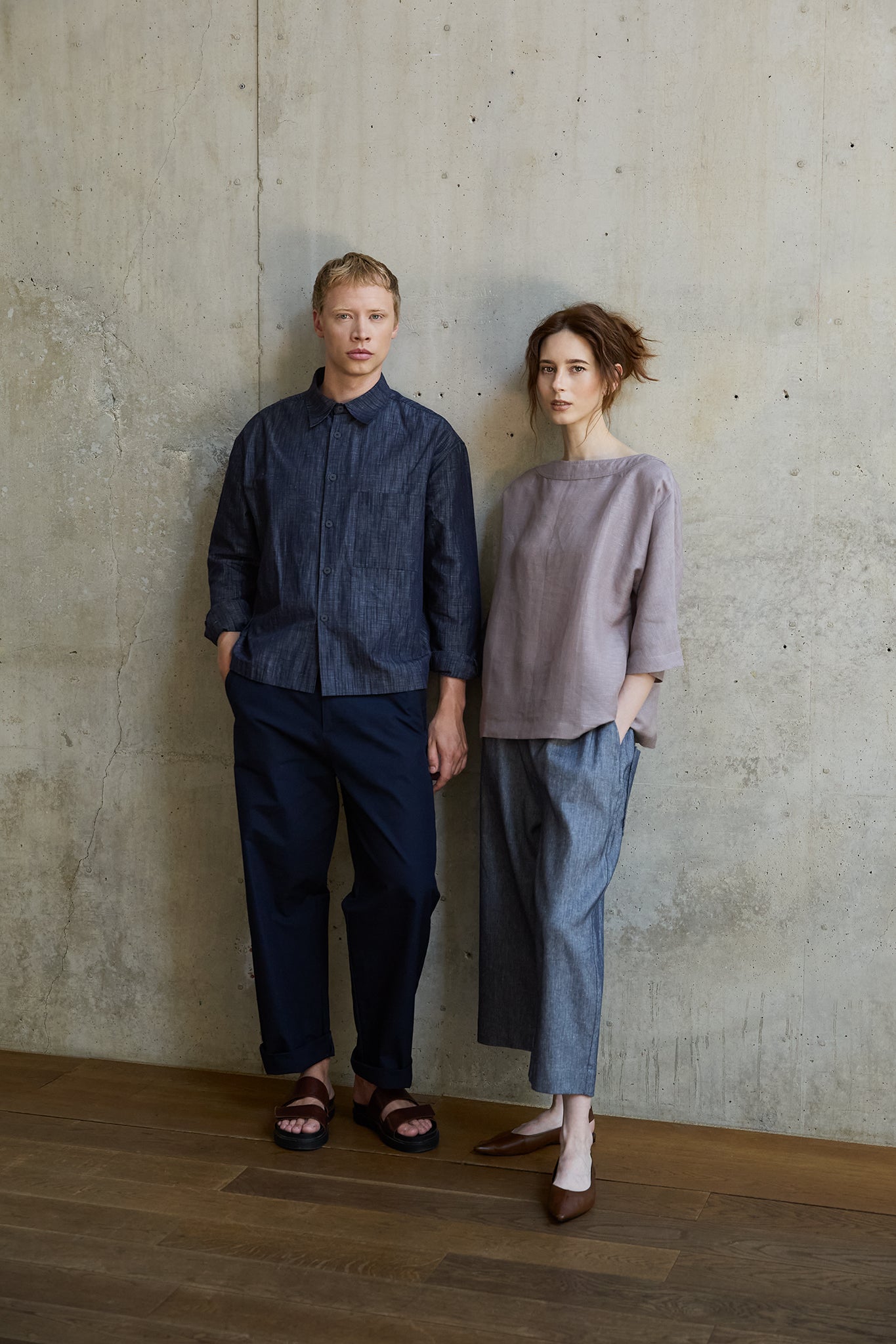 Christiane Strobel BRITT Culotte Baumwolle-Leinen 7/8