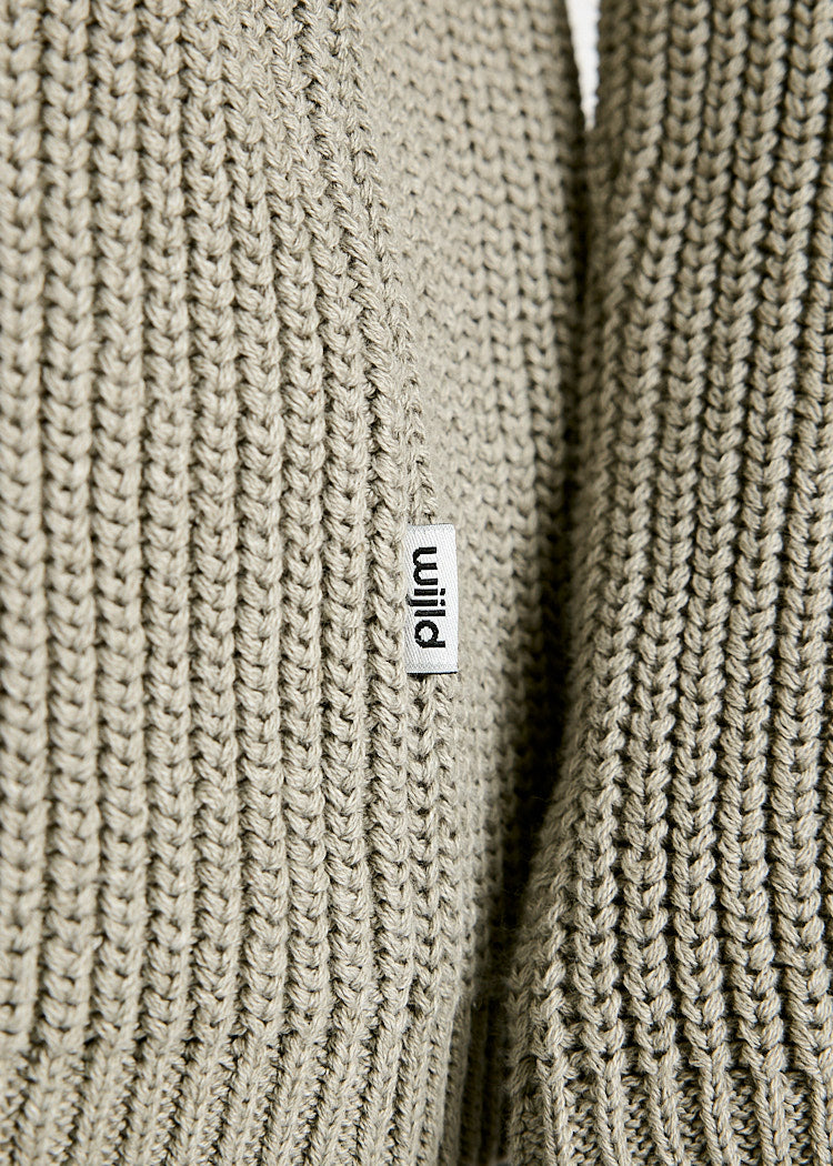 Wijld Mina Strickpullover Damen Sage Bio-Baumwolle
