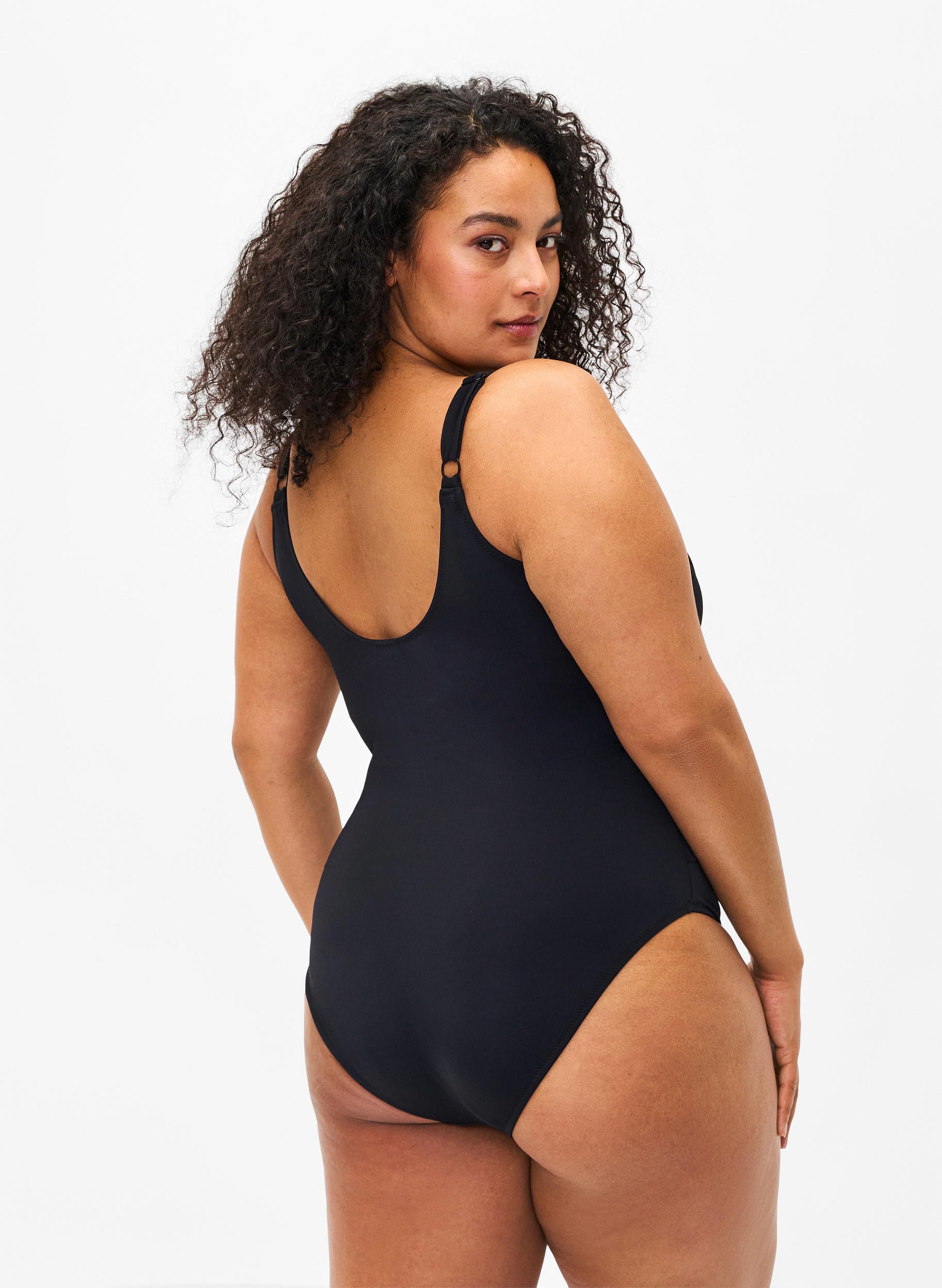 Zizzi Swim Badeanzug 42 Wickel chlorbeständig Große Größen