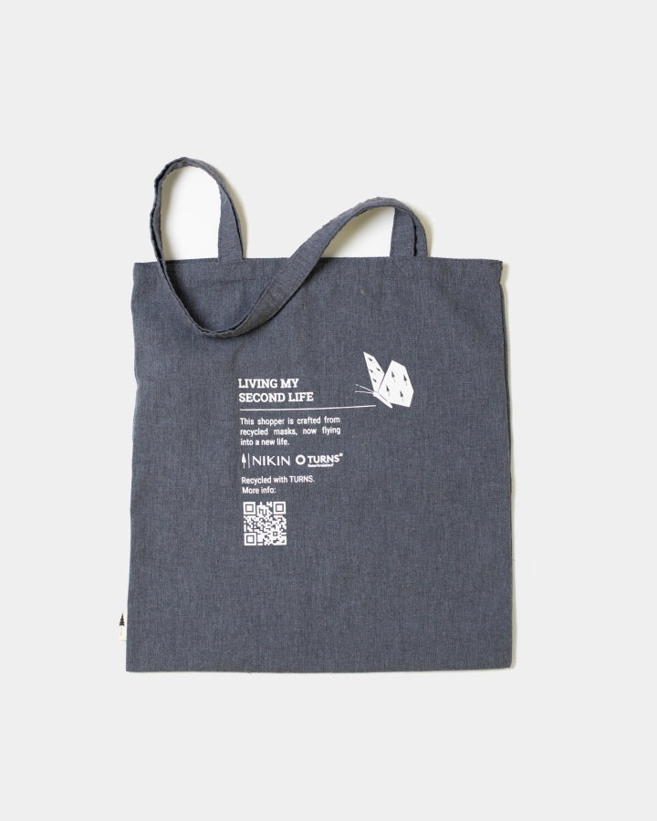 NIKIN TreeShopper Upcycling Tasche Dunkelgrau Upcycling