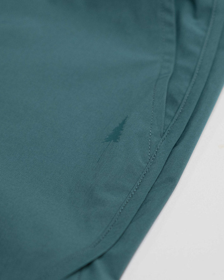 NIKIN TreeShorts Technical Women Shorts Marine Teal elastisch