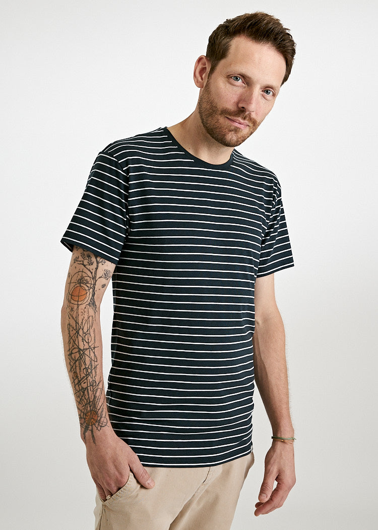 Wijld WoodShirt Timo Thin Stripes Herren T-Shirt