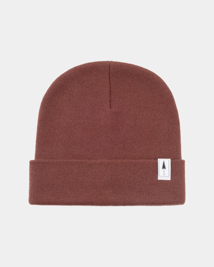 NIKIN Treeanie Chestnut Beanie Baumwolle braun One Size