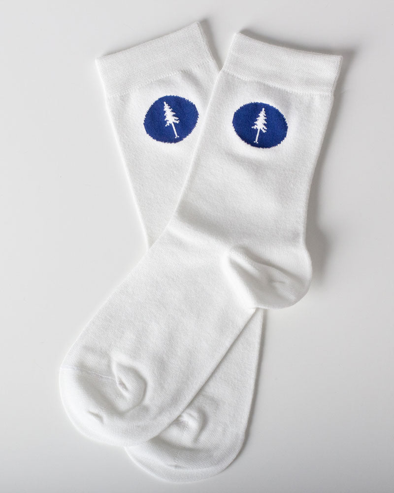 NIKIN TreeSocks Origin Socken Weiss 36-40 Baum