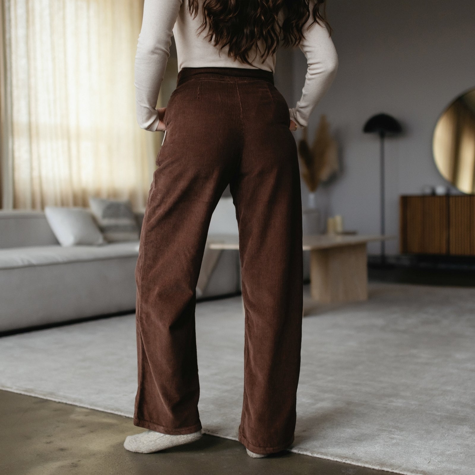 NORDLICHT Tonje Cordhose Bio-Baumwolle gerader Schnitt M