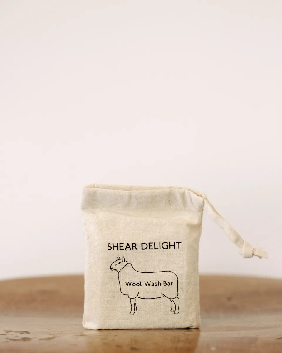 Peregrine Shear Delight Wash Bar Wollseife Honey 50g