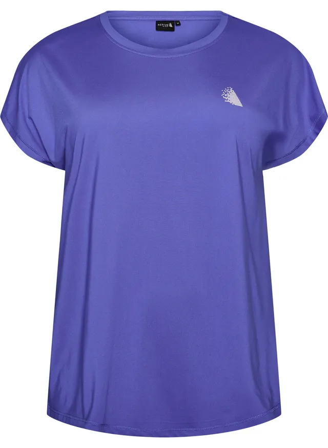 Zizzi Activewear Sportshirt Damen T-Shirt schnelltrocknend