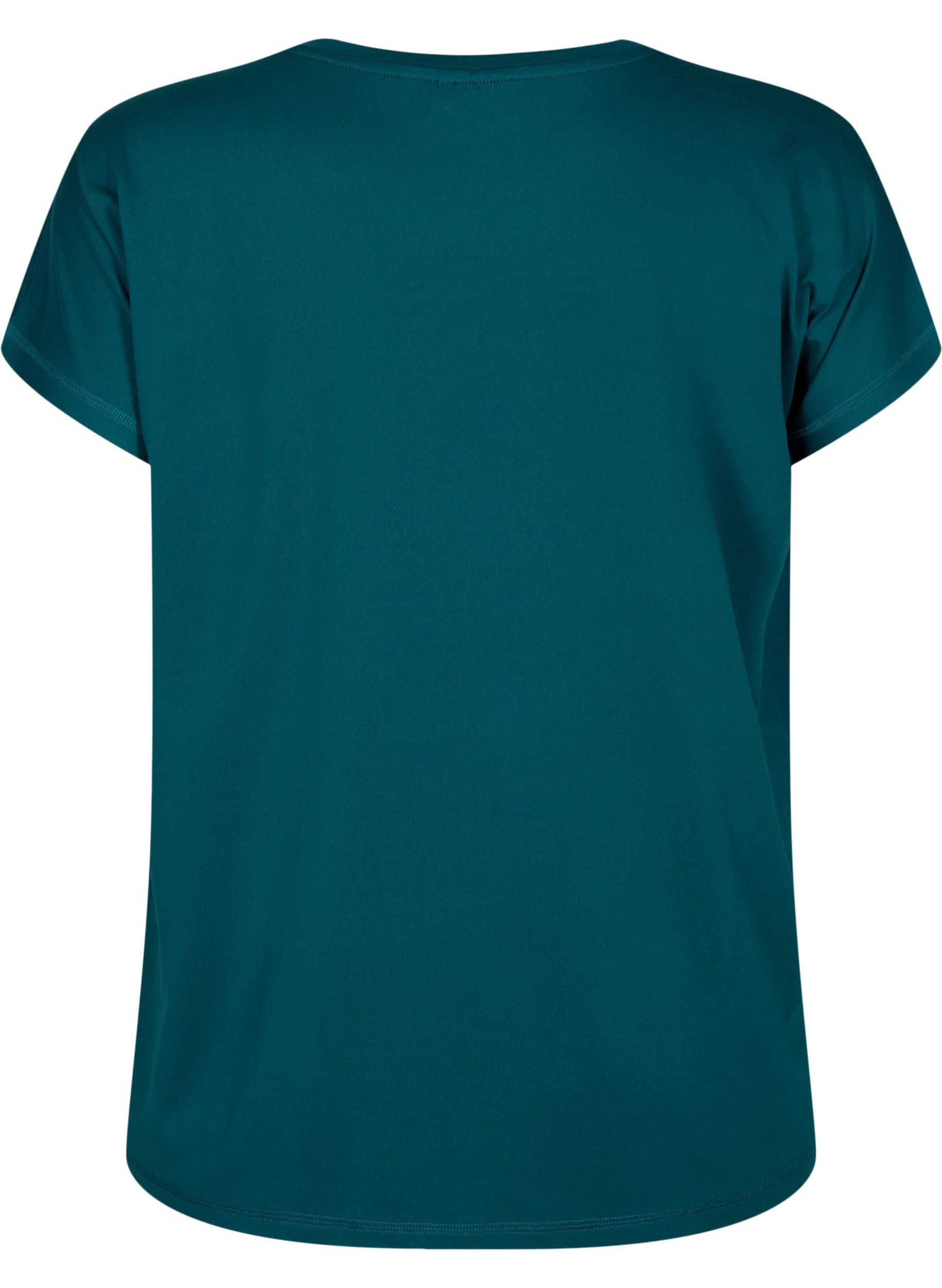 Zizzi Aktiv T-Shirt Damen Rundhals Große Größen