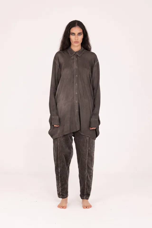 Sanctamuerte Camicie Camicia Over Bluse Viskose Oversize