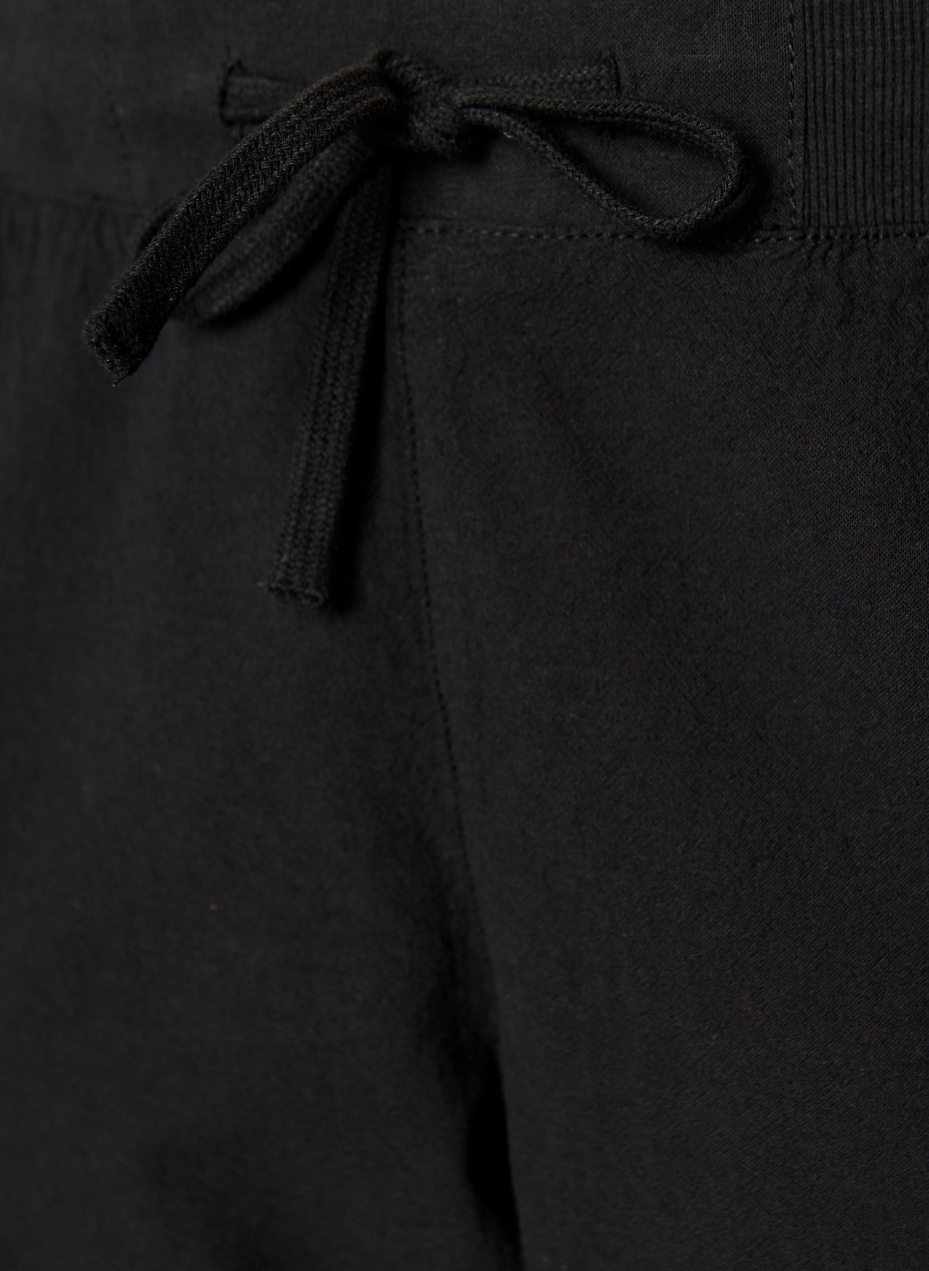 Zizzi Shorts Baumwolle Taschen Kordelzug Navy Blazer