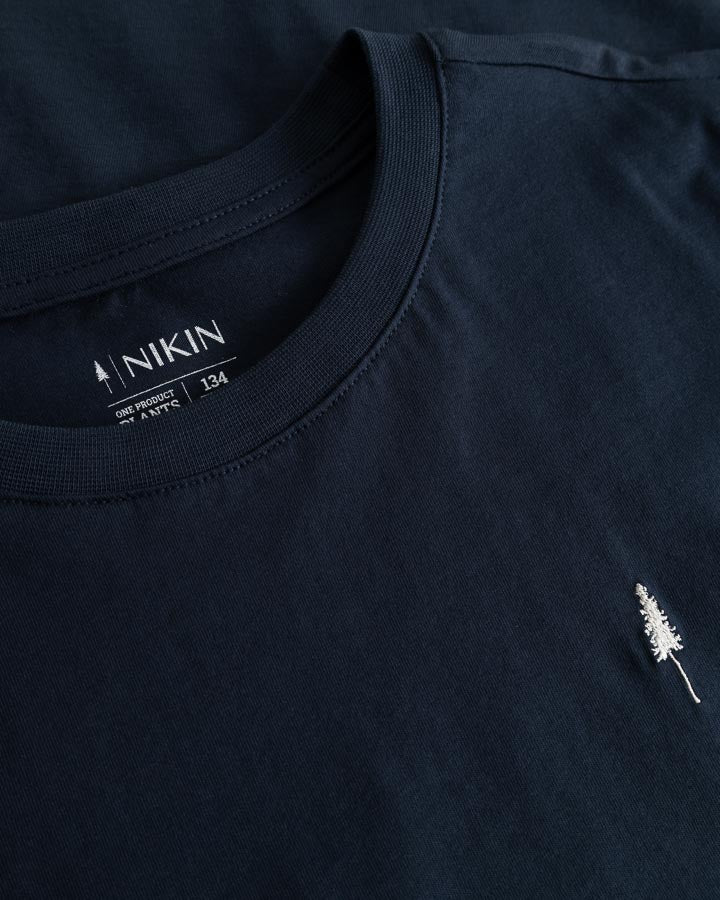 NIKIN TreeShirt Kids T-Shirt Dark Navy Bio-Baumwolle GOTS
