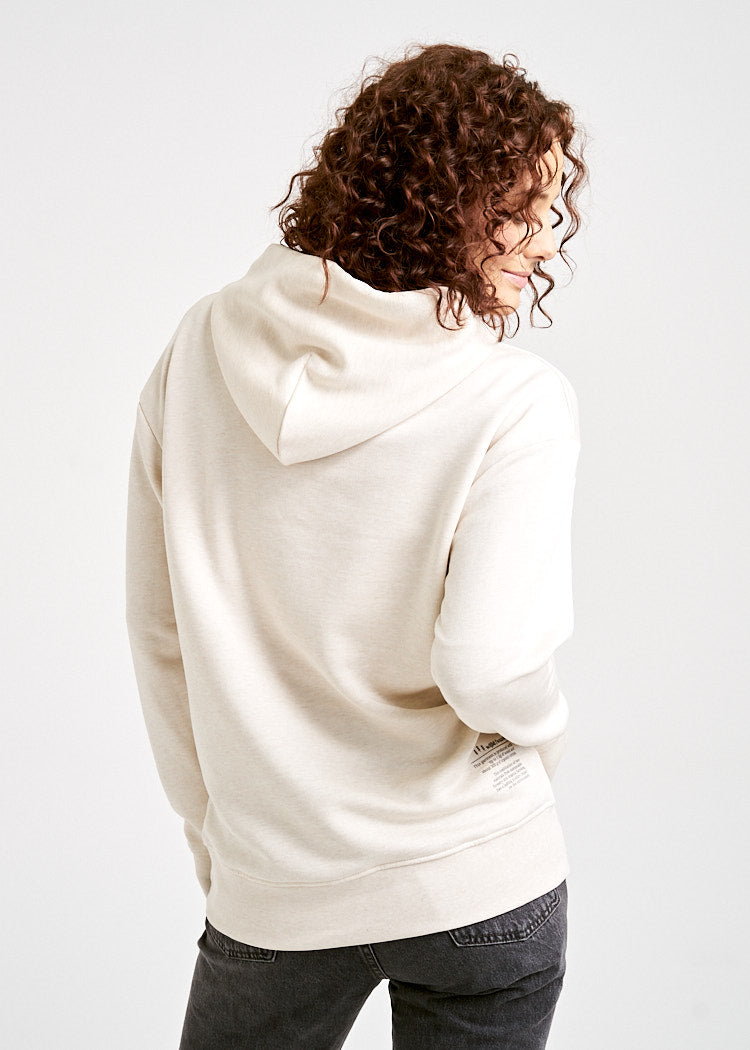 Wijld Hoodie Damen Kapuzenpulli Crème Brûlée Lyocell