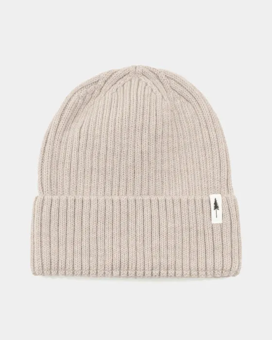 NIKIN Treeanie Merino Light Mütze Taupe Mel 100% Merinowolle