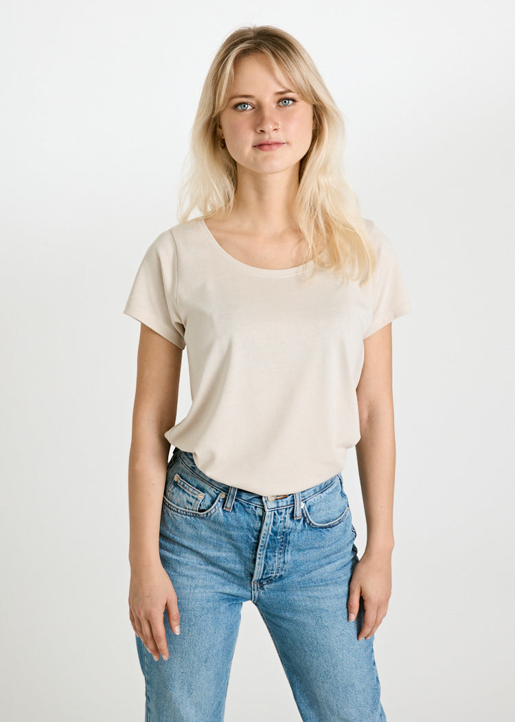 Wijld Lena Pumicestone Damen Woodshirt Holzfaser