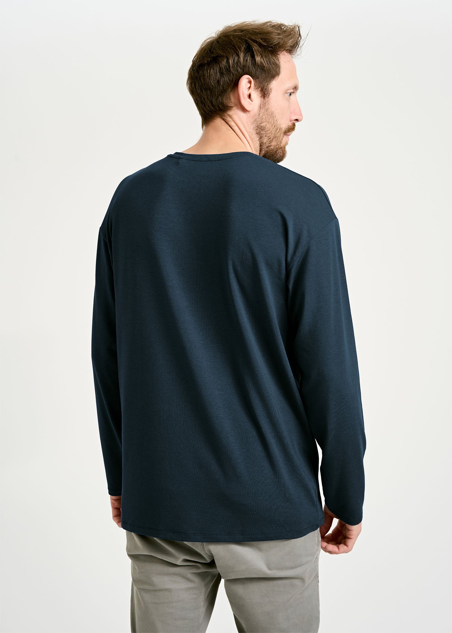 Wijld Chris Herren Langarmshirt Carbon Overcut Holz