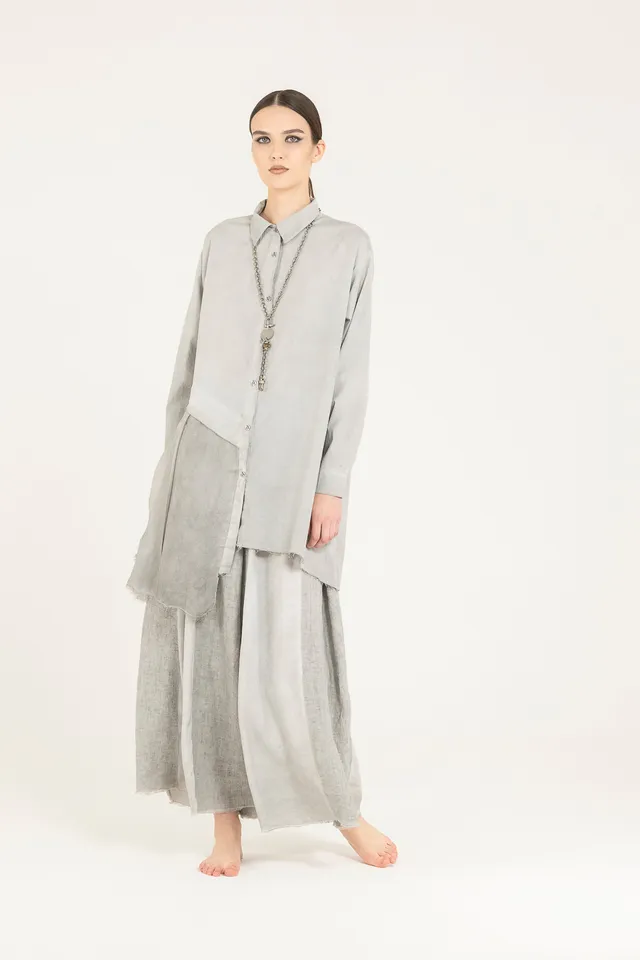 Sanctamuerte Camicie Camicia Hemd Popeline-Seide
