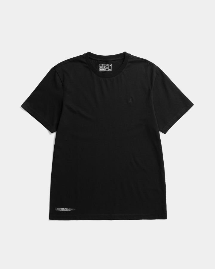 NIKIN TreeShirt Evolve T-Shirt Schwarz Bio-Baumwolle