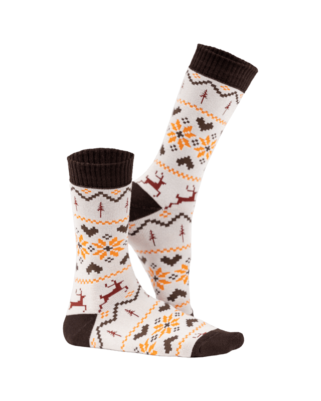 NIKIN TreeSocks Cosy Nordic Socken Multicolor 2er warm