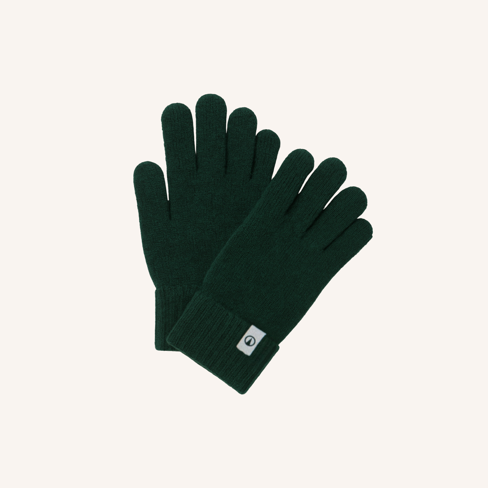 NORDLICHT Edda Handschuhe Waldgrün – Merinowolle