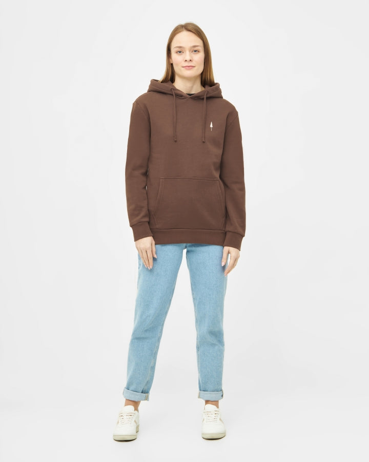 NIKIN TreeHoodie Kapuzenpullover Walnut Bio-Baumwolle
