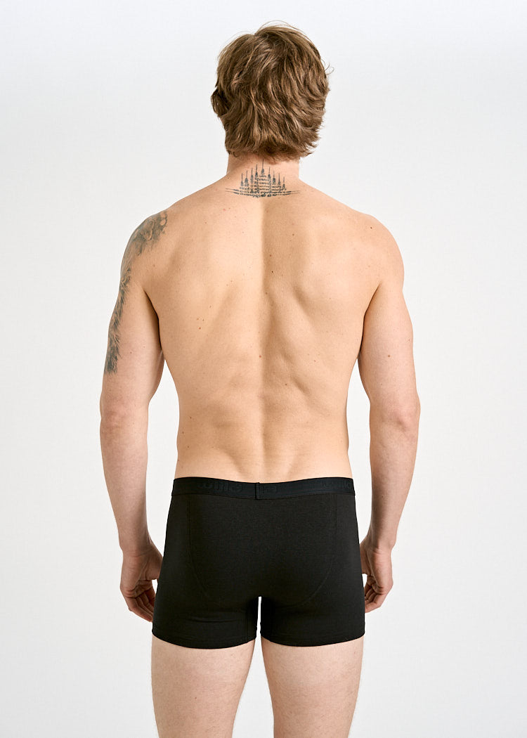 Wijld Manny Herren Boxershorts Schwarz Lyocell