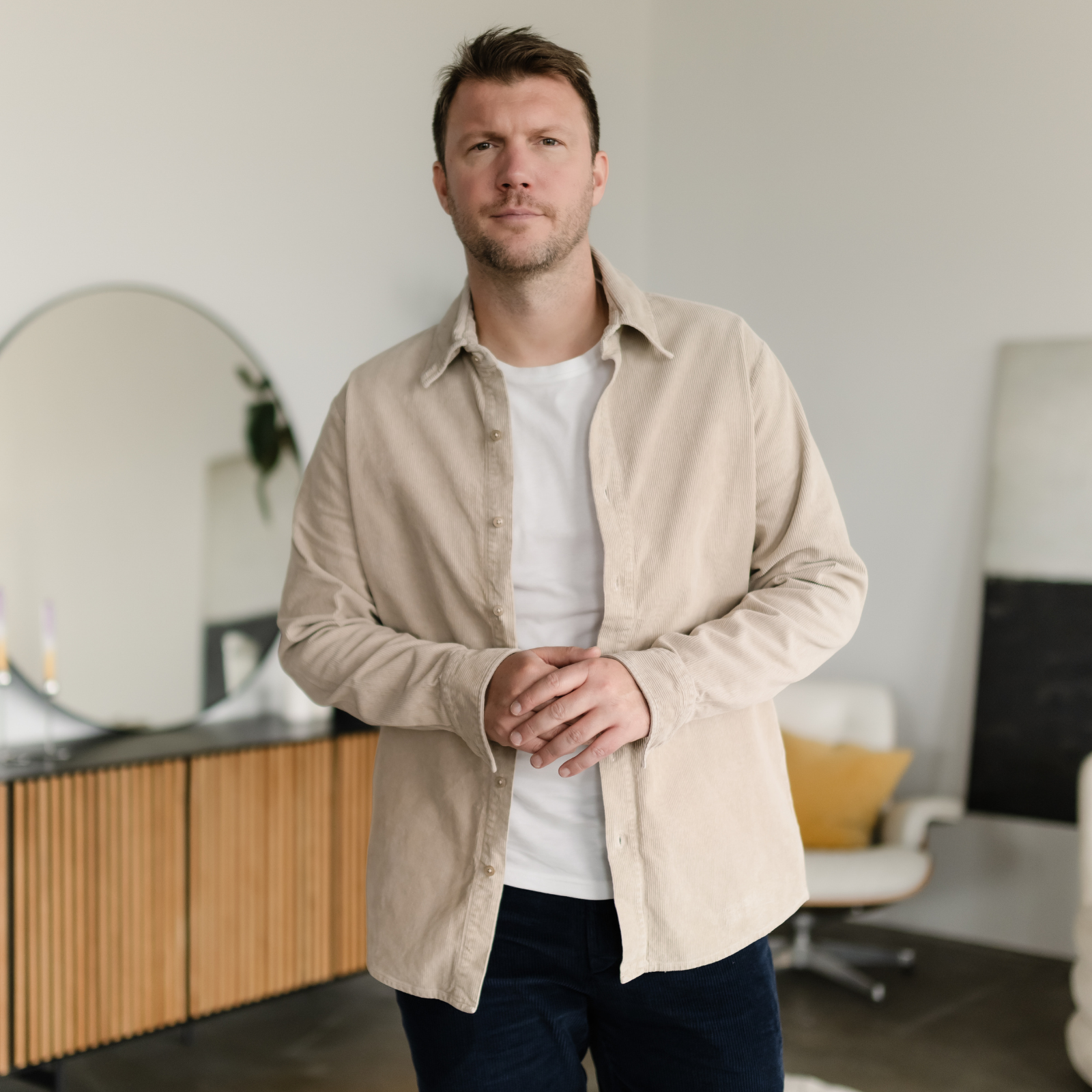Nordlicht Emil Cord Hemd Herren aus Bio-Baumwolle