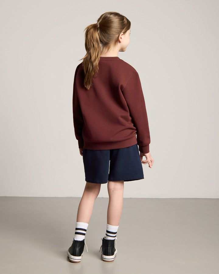 NIKIN TreeSweater Kids Kinderpullover Chestnut braun Bio