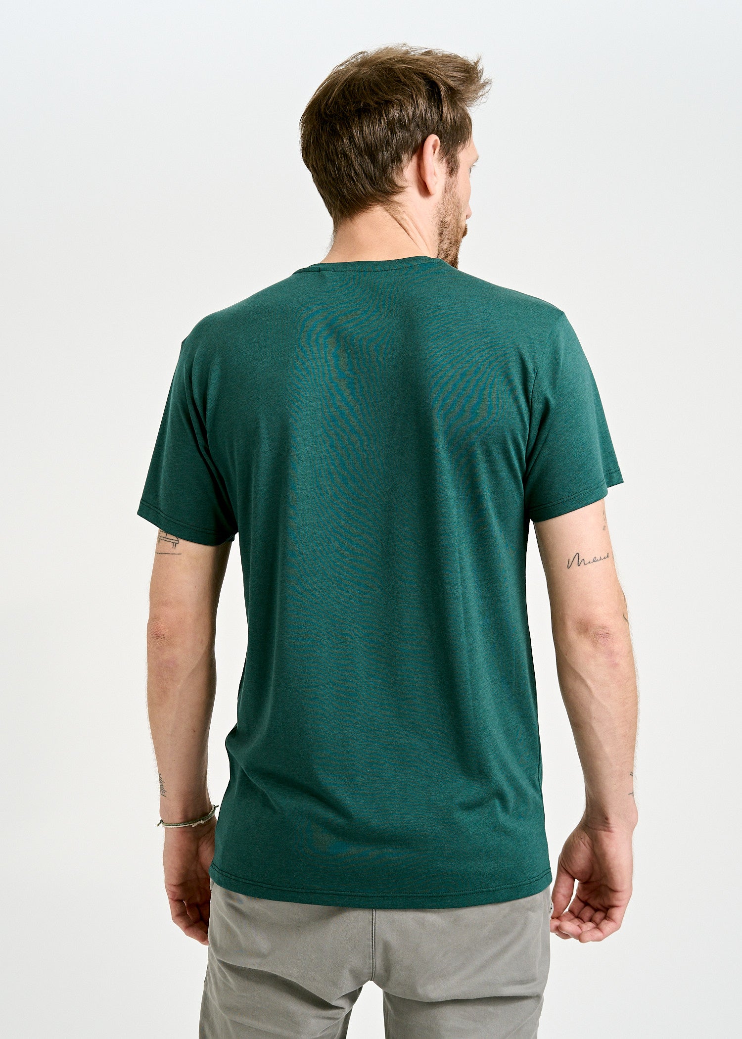 Wijld WoodShirt Alex T-Shirt Herren Sea Moss Regular Lyocell