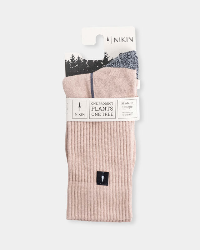 NIKIN TreeSocks Outdoor Wandersocken Beige 39-41