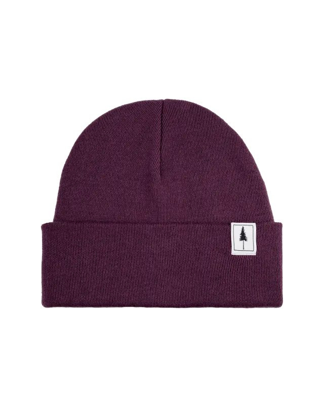 NIKIN Treeanie Dusted Grape Mütze One Size gefaltet warm