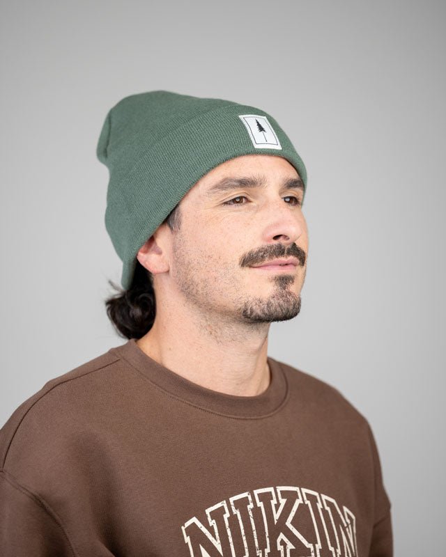 NIKIN Treeanie Classic Sage Beanie grün Polylana