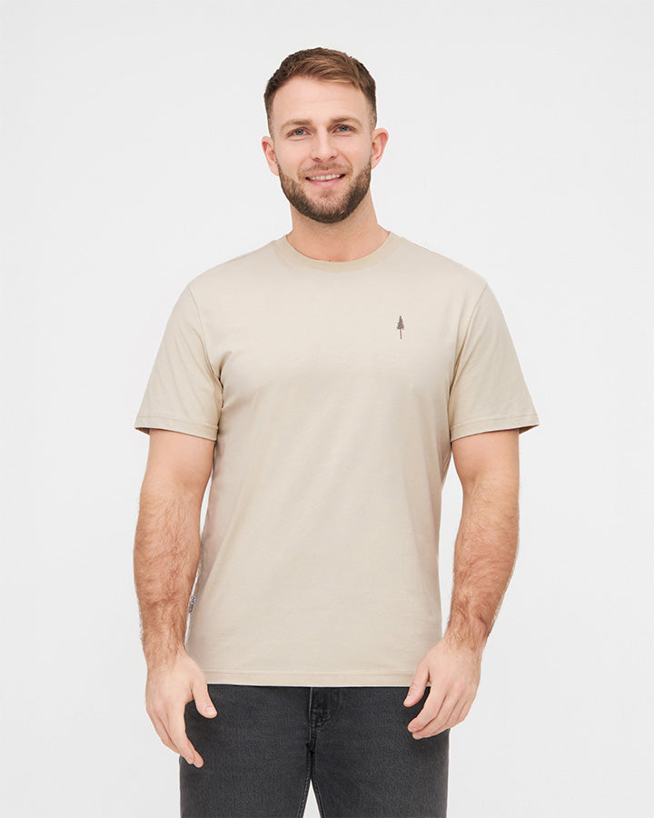 NIKIN TreeShirt T-Shirt Pumice Beige Bio-Baumwolle