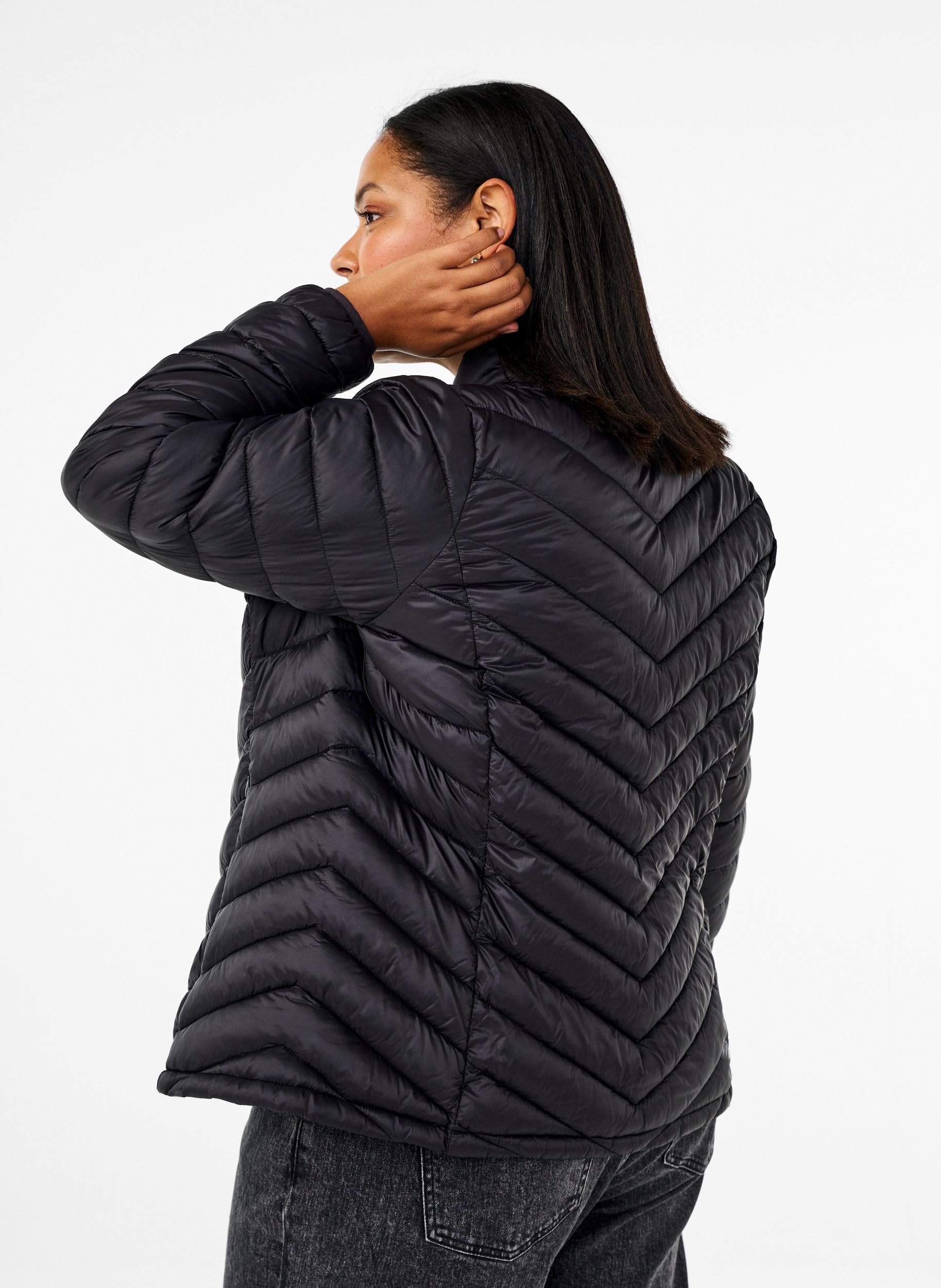 Zizzi Steppjacke Leicht Wattiert Reißverschluss Größen 42-60