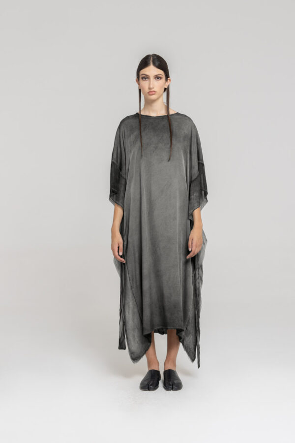 Sanctamuerte Abiti Abito Lungo Maxikleid Viskose-Seide Kimono