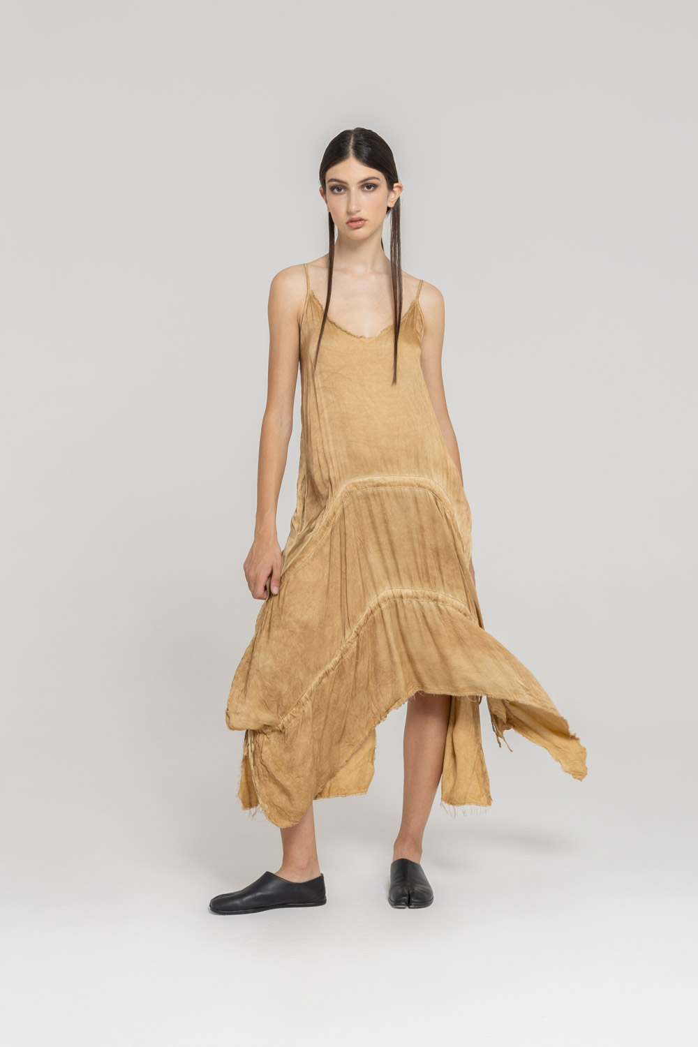 Sanctamuerte Abiti Abito Lungo Kleid Maxi lang